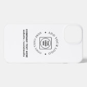 Kraft Style Benutzerdefinierte Geschäft-Logo iPhon iPhone Hülle (Rückseite (Horizontal))