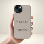 Kraft Style Business Long Custom Logo Text rustika iPhone 13 Hülle<br><div class="desc">Mit diesem coolen iPhone-Gehäuse mit kraftvollem Hintergrund,  benutzerdefiniertem Logo und Text fördern Sie Ihr Geschäft. Fügen Sie einfach Ihre Daten hinzu,  indem Sie auf "Personalisieren" klicken.</div>