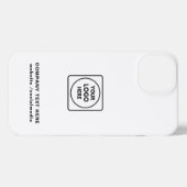 Kraft Style Custom Business Logo iphone case Hülle (Rückseite (Horizontal))