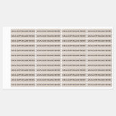 Kraft Tamper-offensichtlich Siegel Honey Jar Secur Etiketten (Blatt)