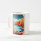 "Kraft tanken" Kaffeetasse (Vorderseite Links)