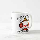 Kraft-überholter Schädel Kaffeetasse (VorderseiteRechts)