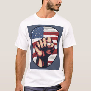 "Kraft und Einheit: Der Power im T - Shirt" T-Shirt