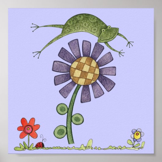 Kraft und Frosch Poster (Vorne)