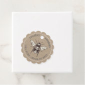 Kraft Vintag gepunkteter Grenzflächenaktor Jar Nec Geschenkanhänger (Beispiel)