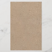 Kraft Was ist in Ihrer Purse Baby Shower Game Card (Rückseite)