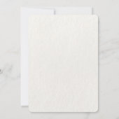 Kraft Watercolor Green Olive Branch Einladung (Rückseite)