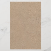 Kraft Who Know's Mommy Best Shower Paper Game Card Flyer (Hinten)