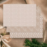 Kraft Winter White Christmas Elegant Wrapping Pape Geschenkpapier Set<br><div class="desc">Diese Packpapiersammlung zeigt ein Set von wunderschönem,  weißem Weihnachtsdesign auf braunem Kraft-Hintergrund. Ein niedliches und dennoch modernes Set,  das Ihnen den traditionellen Urlaubsstil verleiht. Dekorieren und verpacken Sie Ihre Geschenke in diesem Jahr in den schönen koordinierenden Zeitungen. Karo meine anderen Designs in meinem Laden Wrapping Paper Collection heraus: https://www.zazzle.com/collections/wrapping_paper-119387248703182392</div>