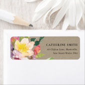 KRAFT YELLOW BLUSH BURGUNDY FLORAL BUNCH ADRESSE (Insitu)