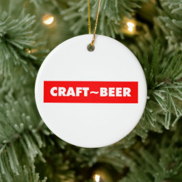 KRAFTBIER KERAMIK ORNAMENT