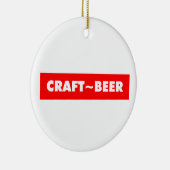 KRAFTBIER KERAMIK ORNAMENT (Rechts)