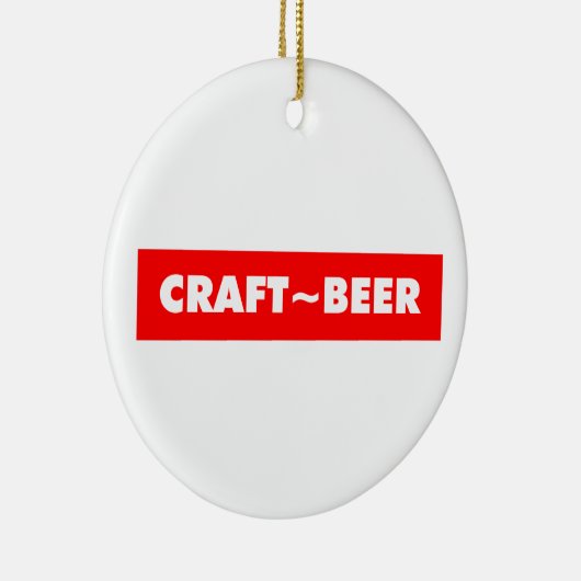KRAFTBIER KERAMIK ORNAMENT (Rechts)
