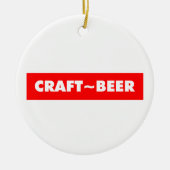 KRAFTBIER KERAMIK ORNAMENT (Vorne)