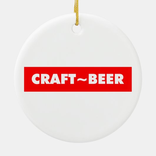 KRAFTBIER KERAMIK ORNAMENT (Hinten)
