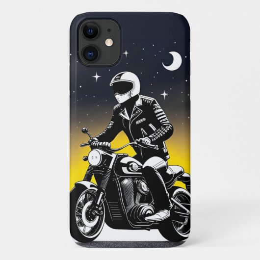 Kraftfahrer mit Maske beim Fahren Case-Mate iPhone Hülle (Rückseite)