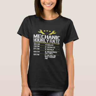 Kraftfahrzeugmechaniker Stundenlohn Motiv Mechatro T-Shirt