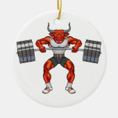 Kraftheber 2 keramikornament (Vorne)