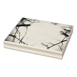 KRAFTHOLZKUNST BRIEFMARKE ART&DESIGN STIL GUMMISTEMPEL