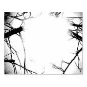 KRAFTHOLZKUNST BRIEFMARKE ART&DESIGN STIL GUMMISTEMPEL (Prägung)