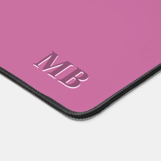 kräftig rosa schreibtischunterlage (Ecke)