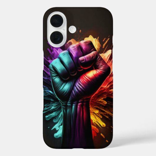 kräftige Farben Case-Mate iPhone Hülle (Rückseite)