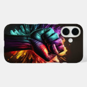 kräftige Farben Case-Mate iPhone Hülle (Rückseite (Horizontal))
