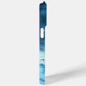 Kräftige Raubtiere schneebedeckte Kälte Case-Mate iPhone Hülle (Rückseite / Rechts)