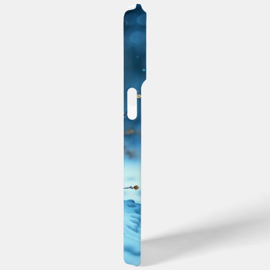 Kräftige Raubtiere schneebedeckte Kälte Case-Mate iPhone Hülle (Rückseite / Rechts)