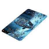 Kräftige Raubtiere schneebedeckte Kälte Magnet (Linke Seite)