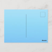 Kräftige Raubtiere schneebedeckte Kälte Postkarte (Rückseite)