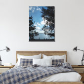 Kräftiger starker Kontrast Leinwanddruck (Insitu (Schlafzimmer))