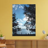 Kräftiger starker Kontrast Leinwanddruck (Insitu (Wohnzimmer))