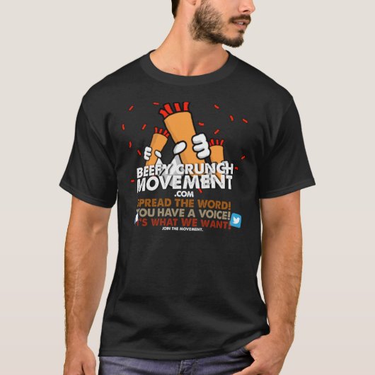 Kräftiges Krisen-Bewegungs-Shirt T-Shirt (Vorderseite)