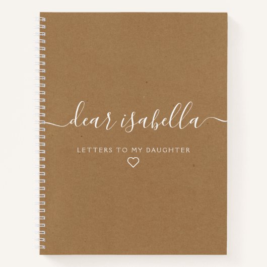 Kraftliebhaber Tochter wahren Speicher Notizblock (Vorderseite)