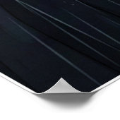 Kraftloser Zitatposter Poster (Ecke)