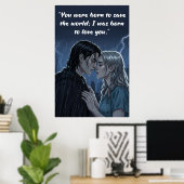 Kraftloser Zitatposter Poster (Heimbüro)