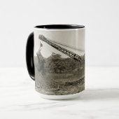 KRAFTMODELL 105 Kranbetreiber Tasse (Vorderseite Links)