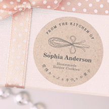 Kraftpapier aus der Küche von Whisk Baked Goods