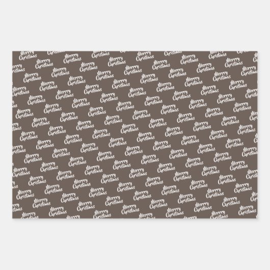 Kraftpapier | Gnome | Weihnachten Geschenkpapier Set (Vorderseite 2)