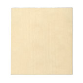 Kraftpapier Notizblock (Vorderseite)