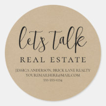 Kraftpapier Reale Anwesen-Kontaktinformationen