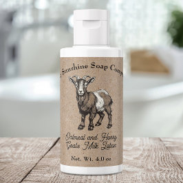 Kraftpapierartig Goat's Milk Cosmetics Label