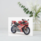 Kraftrad 05 postkarte (Stehend Vorderseite)