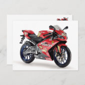 Kraftrad 05 postkarte (Vorne/Hinten)