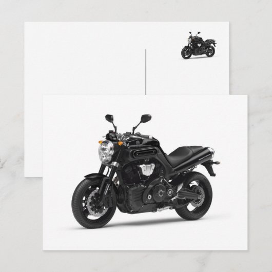 Kraftrad 15 postkarte (Vorne/Hinten)