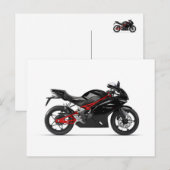 Kraftrad 17 postkarte (Vorne/Hinten)