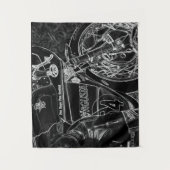 Kraftrad 1 WT Wandteppich (Vorderseite)