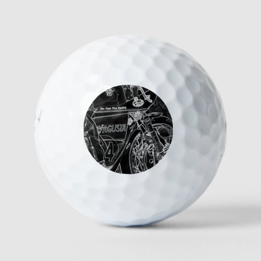 Kraftrad 1 zu 6 gbm golfball (Vorderseite)