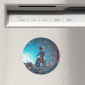 Kraftrad | Boys Birthday Party Magnet (In Situ (Geschirrspüler))